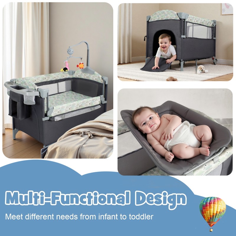 Play yard with bassinet  Play yard with bassinet