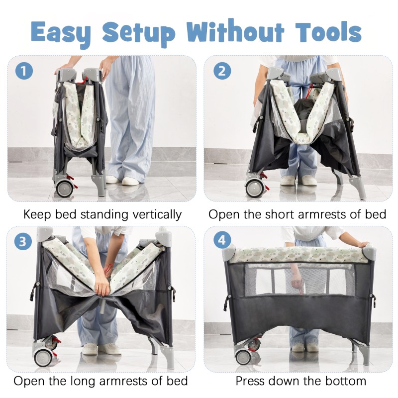 Play yard with bassinet  Play yard with bassinet