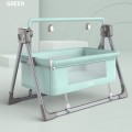 Baby Rocking Bed Electric Crib Automatic Cradle Infant Sleeping Basket