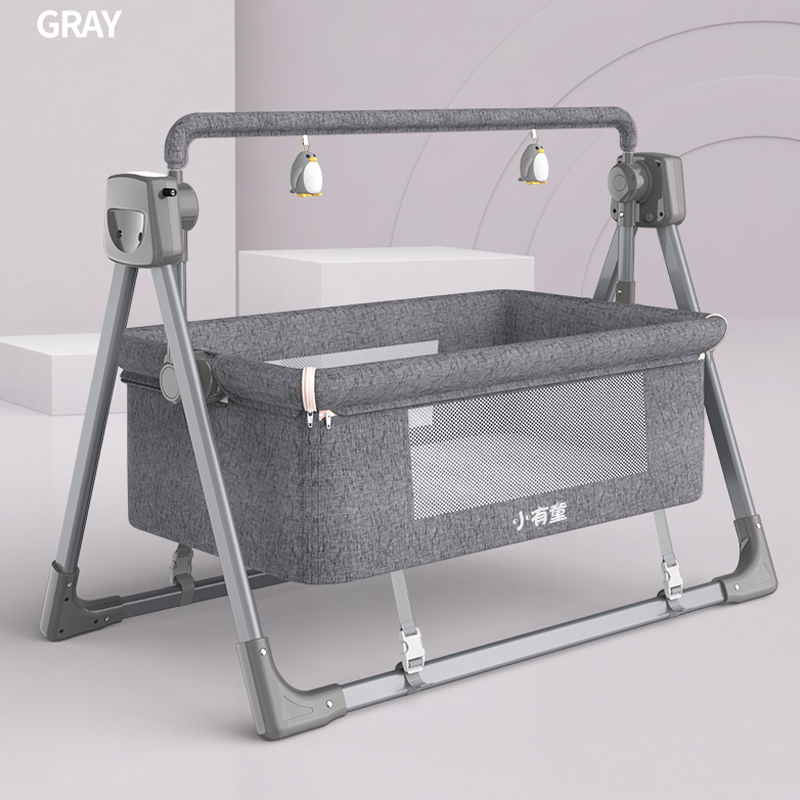 Baby Rocking Bed Electric Crib Automatic Cradle Infant Sleeping Basket Baby Rocking Bed Electric Crib Automatic Cradle Infant Sleeping Basket