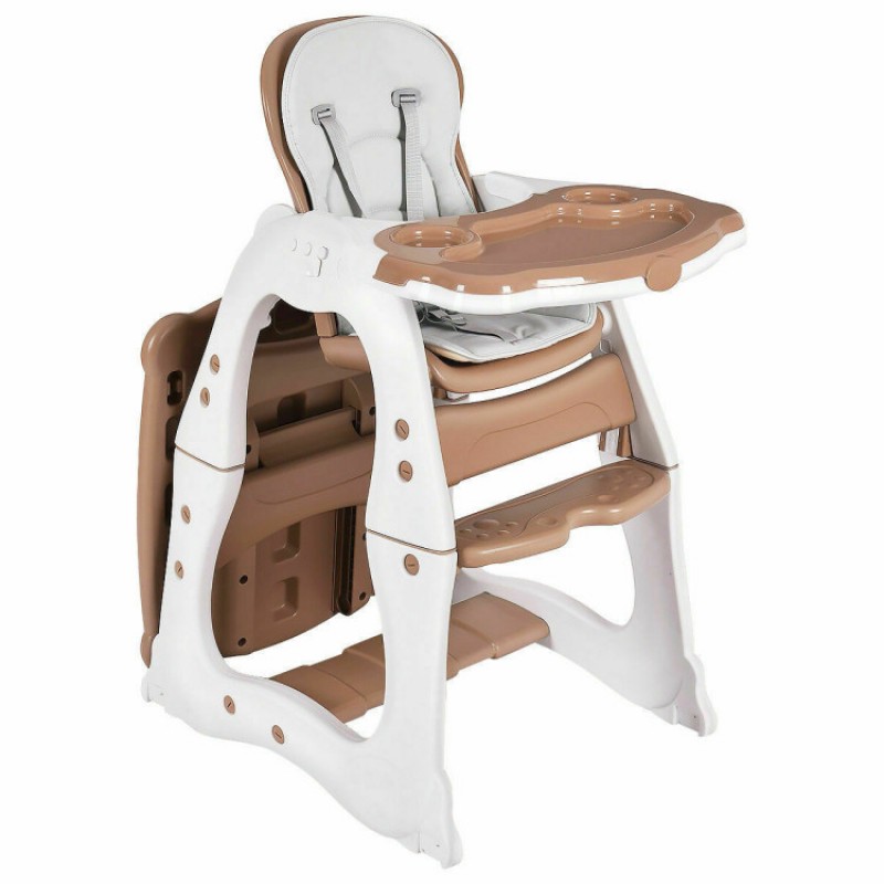 3-in-1 Infant Table and Chair Set Baby High Chair