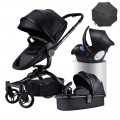 AULON™ 360° Rotation 3-in-1 Baby Stroller Combo Car Seat Travel System