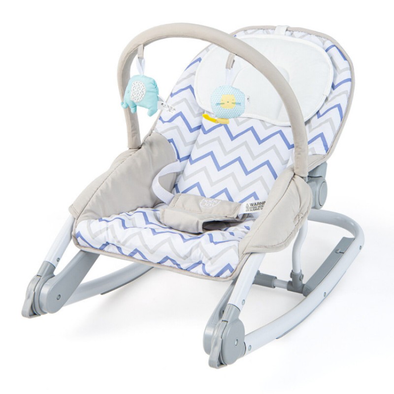 2-in-1 Baby Bouncer with 3-level Adjustable Backrest 2-in-1 Baby Bouncer with 3-level Adjustable Backrest