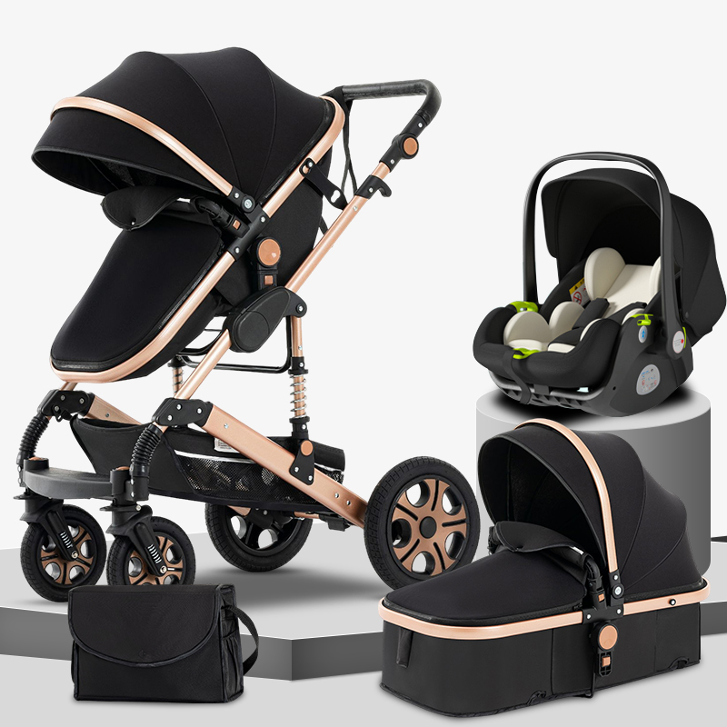 Steanny 3-IN-1 Baby Stroller Travel System Pram With Car Seat Steanny 3-IN-1 Baby Stroller Travel System Pram With Car Seat