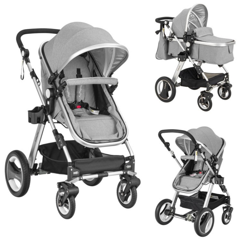 Folding Aluminum Baby Stroller Baby Jogger with Diaper Bag