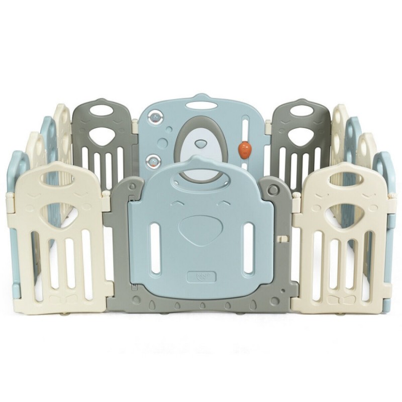 Kids Baby Playpen 14 Panel Activity Center Safety Play Yard Kids Baby Playpen 14 Panel Activity Center Safety Play Yard