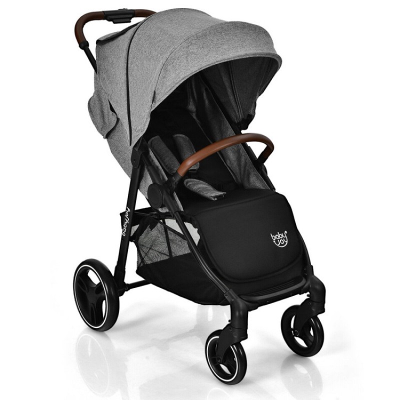 High Landscape Baby Stroller with Easy One-Hand Fold Design