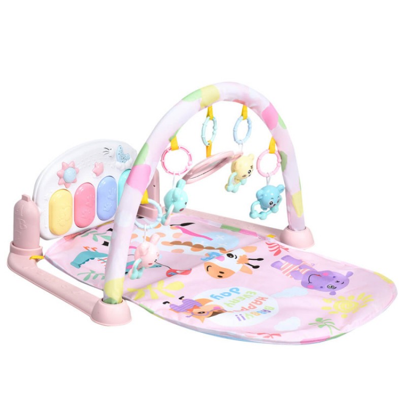 3-in-1  Baby Play Mat with Detachable Piano and Toys