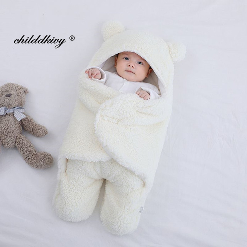 Baby Wrap Blankets Sleeping Bag Envelope For Newborn Sleepsack Cotton