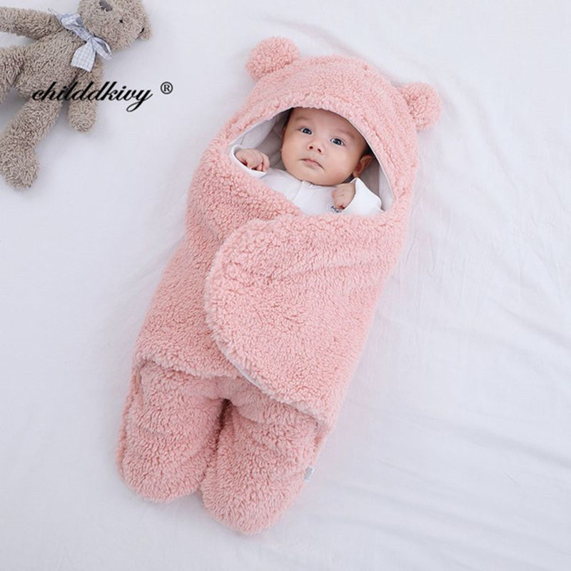 Baby Wrap Blankets Sleeping Bag Envelope For Newborn Sleepsack Cotton