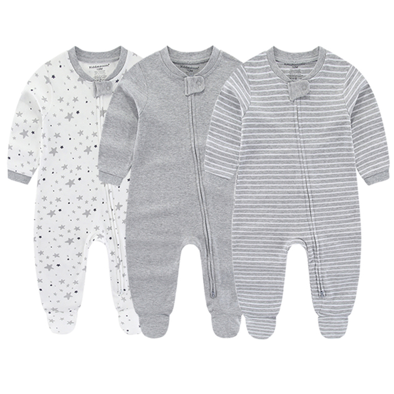 Newborn Baby winter clothes 3pcs baby boys girls rompers long Sleeve clothing roupas infantis menino Overalls Costumes