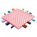 New Cartoon Crystal Super Soft Square Plush Baby Comfort Blanket Appease Towel Blanket Multifunctional Mini Soothe Towel