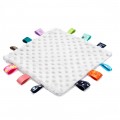 New Cartoon Crystal Super Soft Square Plush Baby Comfort Blanket Appease Towel Blanket Multifunctional Mini Soothe Towel