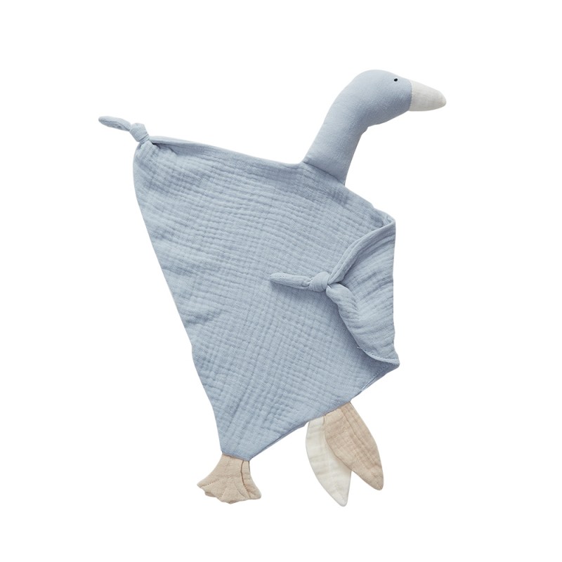 Gauze New Born Soothe Appease Towel Soft Organic Cotton Goose Toy Ins Baby Comforter Lovely Muslin Security Blanket