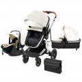 Steanny 3-In-1 2023 Premium Baby Stroller Travel System