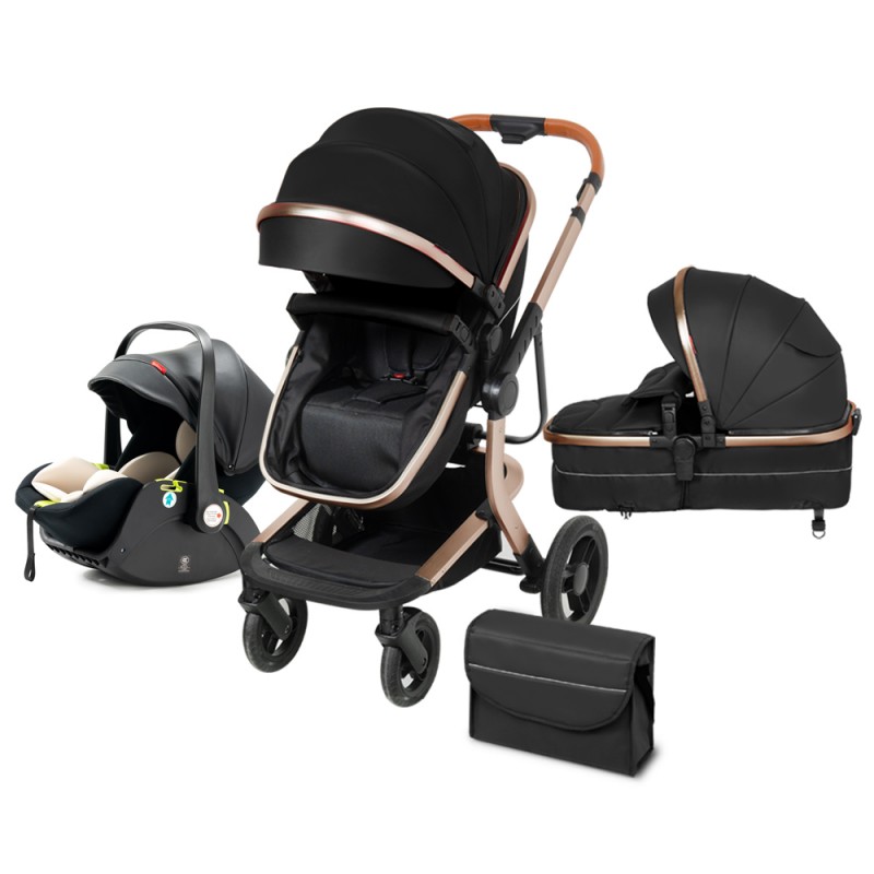 Steanny 3-In-1 2023 Premium Baby Stroller Travel System