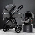 New Born Prams 3-In-1 Baby Stroller With Travel Basket Portable Toddler Carriage