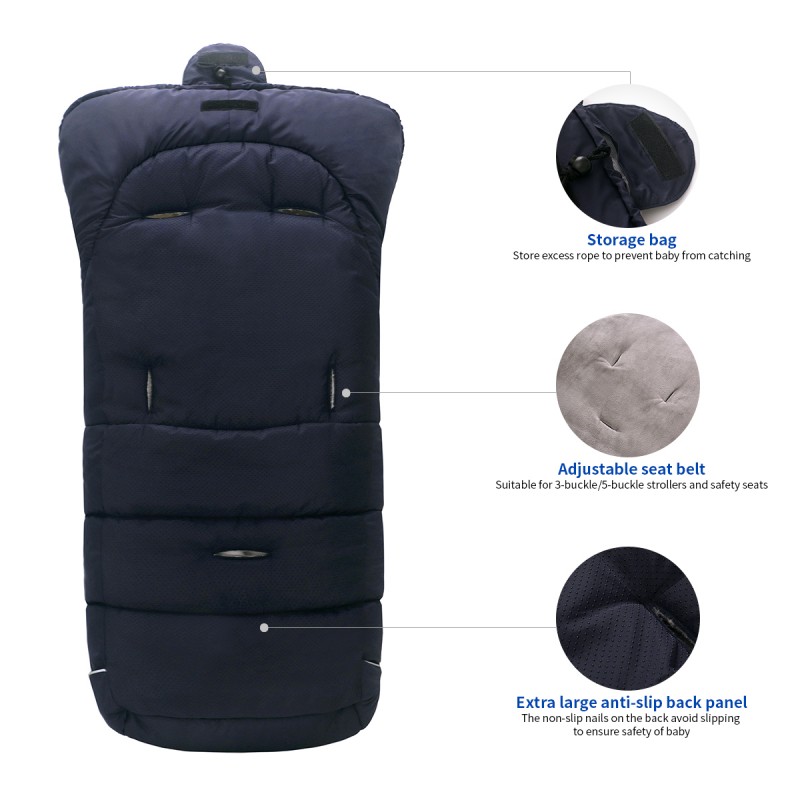 Universal Baby Stroller Sleeping Bag Warm Sleepsacks Pram Waterproof Baby Stroller Accessories