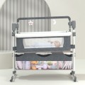 Steanny Baby Bed Electric Rocking Crib - Automatic Cradle Newborn Bassinet