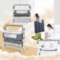 Steanny Baby Bed Electric Rocking Crib - Automatic Cradle Newborn Bassinet