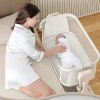 Steanny Bassinet Automatic Rocking Bassinet Electric Swing Bedside Sleeper for Baby Newborn Co-Sleeper Suit 0-6M. Coupon:USD50for705