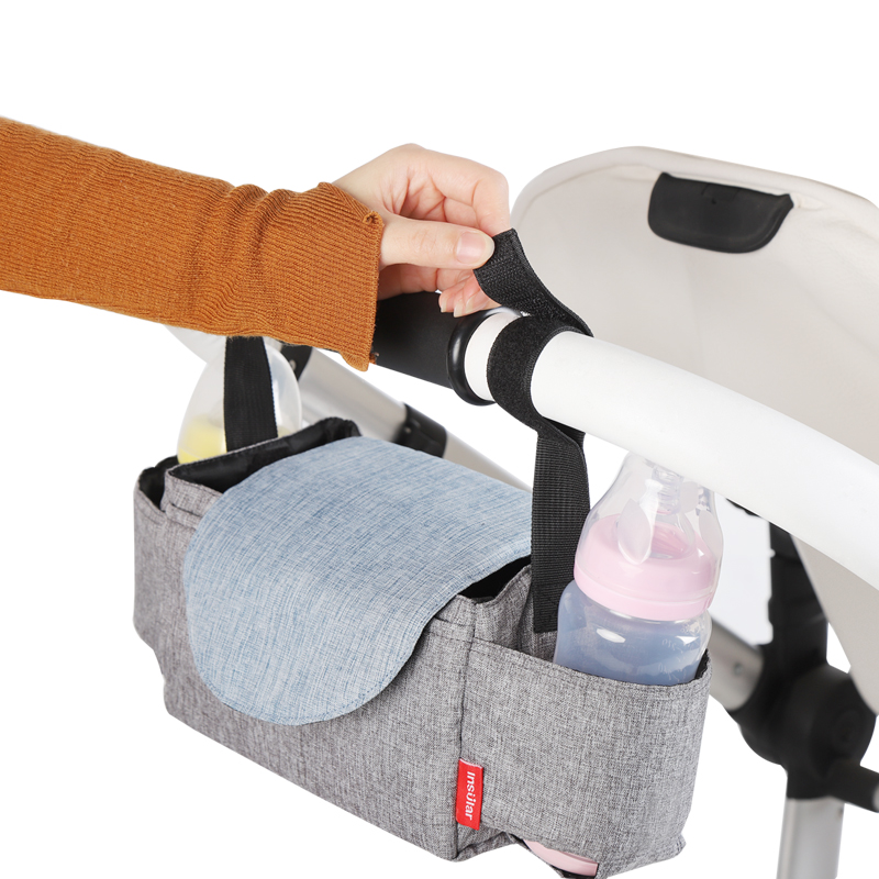 Multifunctional baby stroller hanging bag storage bag bottle water cup bag