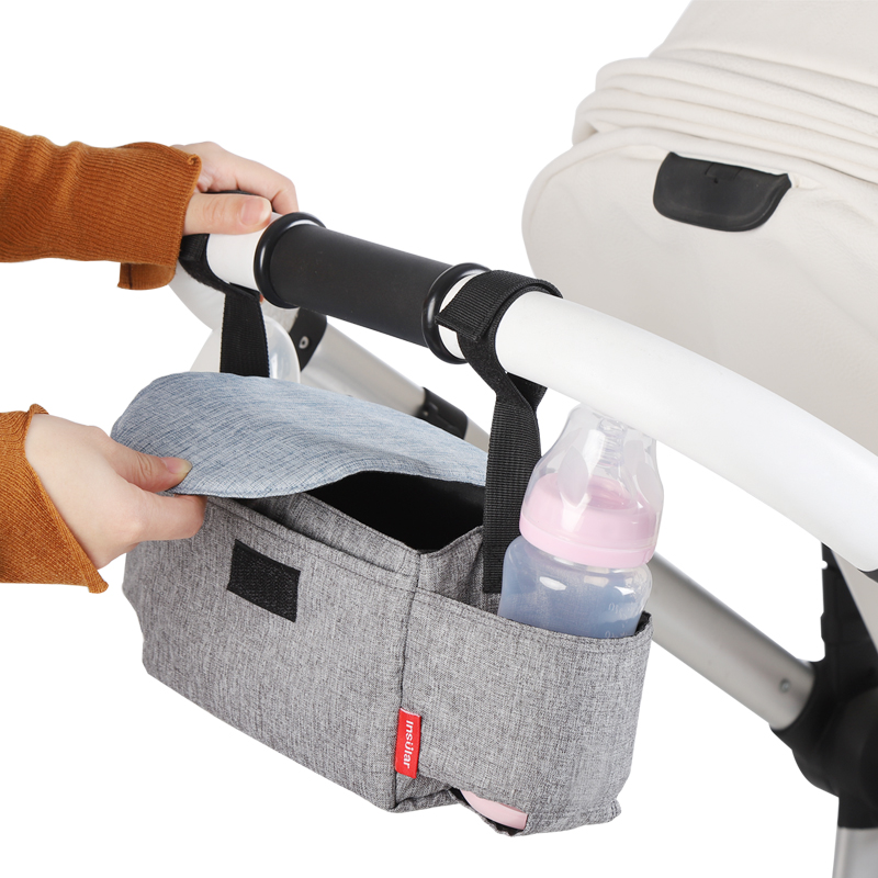 Multifunctional baby stroller hanging bag storage bag bottle water cup bag