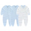 Newborn Baby winter clothes 3pcs baby boys girls rompers long Sleeve clothing roupas infantis menino Overalls Costumes