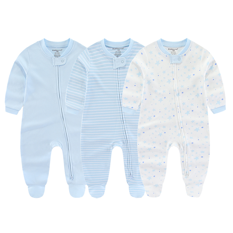 Newborn Baby winter clothes 3pcs baby boys girls rompers long Sleeve clothing roupas infantis menino Overalls Costumes
