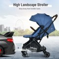 2-in-1 Convertible Aluminum Baby Stroller with Adjustable Canopy 2-in-1 Convertible Aluminum Baby Stroller with Adjustable Canopy