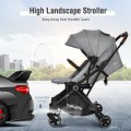 2-in-1 Convertible Aluminum Baby Stroller with Adjustable Canopy 2-in-1 Convertible Aluminum Baby Stroller with Adjustable Canopy