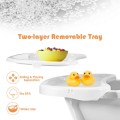 3-in-1 Convertible Baby High Chair with Replaceable Legs and Rocking Bar 3-in-1 Convertible Baby High Chair with Replaceable Legs and Rocking Bar