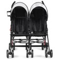 Foldable Twin Baby Double Stroller Ultralight Umbrella Kids Stroller Foldable Twin Baby Double Stroller Ultralight Umbrella Kids Stroller