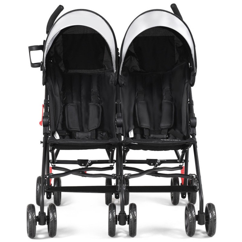Foldable Twin Baby Double Stroller Ultralight Umbrella Kids Stroller Foldable Twin Baby Double Stroller Ultralight Umbrella Kids Stroller