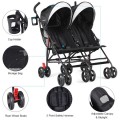 Foldable Twin Baby Double Stroller Ultralight Umbrella Kids Stroller Foldable Twin Baby Double Stroller Ultralight Umbrella Kids Stroller