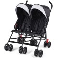 Foldable Twin Baby Double Stroller Ultralight Umbrella Kids Stroller Foldable Twin Baby Double Stroller Ultralight Umbrella Kids Stroller