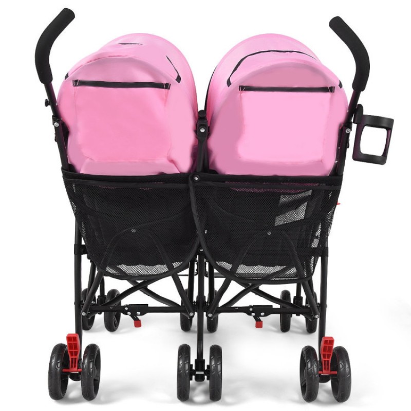 Foldable Twin Baby Double Stroller Ultralight Umbrella Kids Stroller Foldable Twin Baby Double Stroller Ultralight Umbrella Kids Stroller