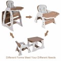 3-in-1 Infant Table and Chair Set Baby High Chair 3-in-1 Infant Table and Chair Set Baby High Chair