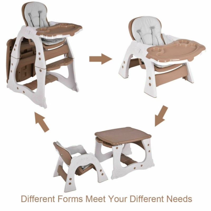 3-in-1 Infant Table and Chair Set Baby High Chair 3-in-1 Infant Table and Chair Set Baby High Chair