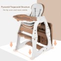 3-in-1 Infant Table and Chair Set Baby High Chair 3-in-1 Infant Table and Chair Set Baby High Chair