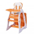 3-in-1 Infant Table and Chair Set Baby High Chair