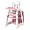 3-in-1 Infant Table and Chair Set Baby High Chair 3-in-1 Infant Table and Chair Set Baby High Chair