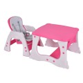 3-in-1 Infant Table and Chair Set Baby High Chair 3-in-1 Infant Table and Chair Set Baby High Chair