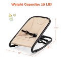 2-in-1 Ergonomic Baby Rocker with 2 Adjustable Recline Positions 2-in-1 Ergonomic Baby Rocker with 2 Adjustable Recline Positions