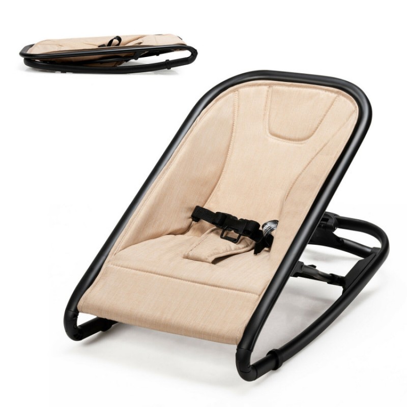 2-in-1 Ergonomic Baby Rocker with 2 Adjustable Recline Positions