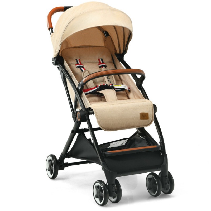 Lightweight Aluminium Frame Baby Stroller with Net