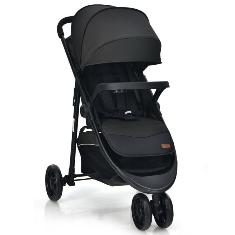 Baby Jogging Stroller with Adjustable Canopy for Newborn Baby Jogging Stroller with Adjustable Canopy for Newborn