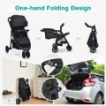 Baby Jogging Stroller with Adjustable Canopy for Newborn Baby Jogging Stroller with Adjustable Canopy for Newborn