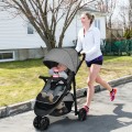 Baby Jogging Stroller with Adjustable Canopy for Newborn Baby Jogging Stroller with Adjustable Canopy for Newborn