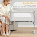 Travel Portable Baby Bed Side Sleeper Bassinet Crib with Carrying Bag Travel Portable Baby Bed Side Sleeper Bassinet Crib with Carrying Bag